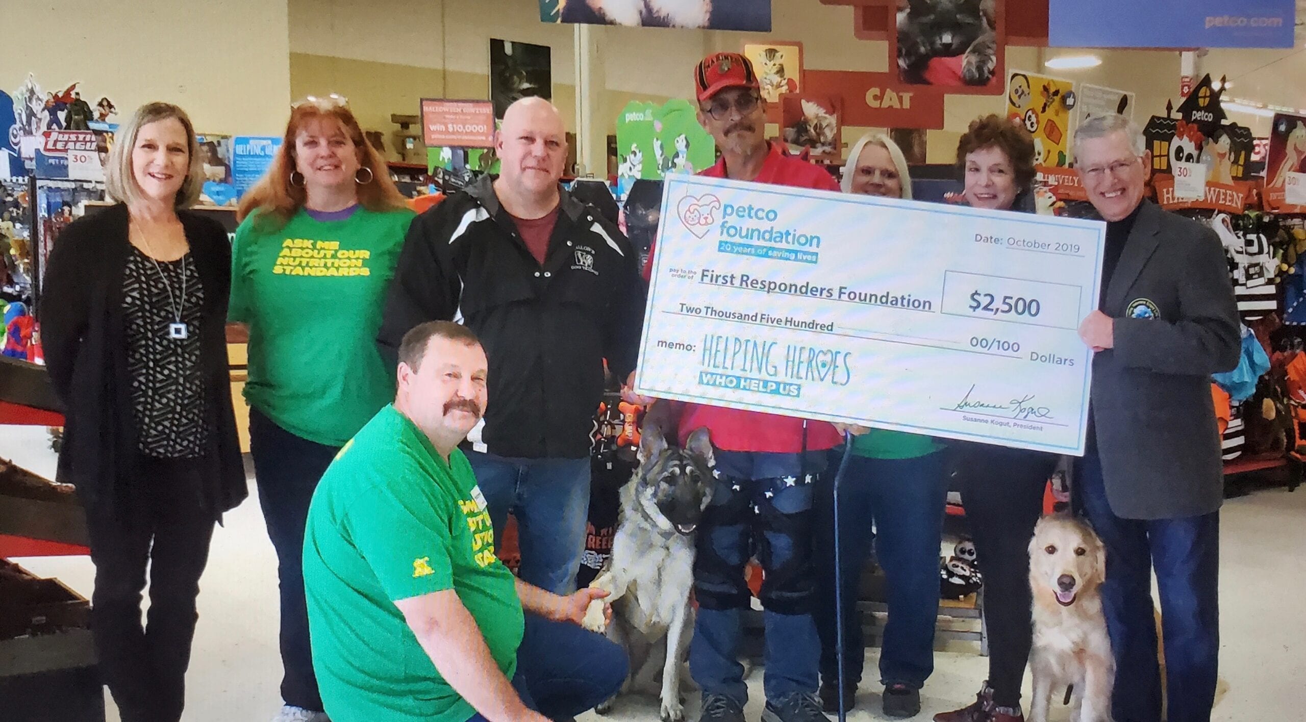 JAVELAN receives a Helping Heroes Grant from the Petco Foundation